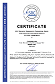 PCI DSS certificate